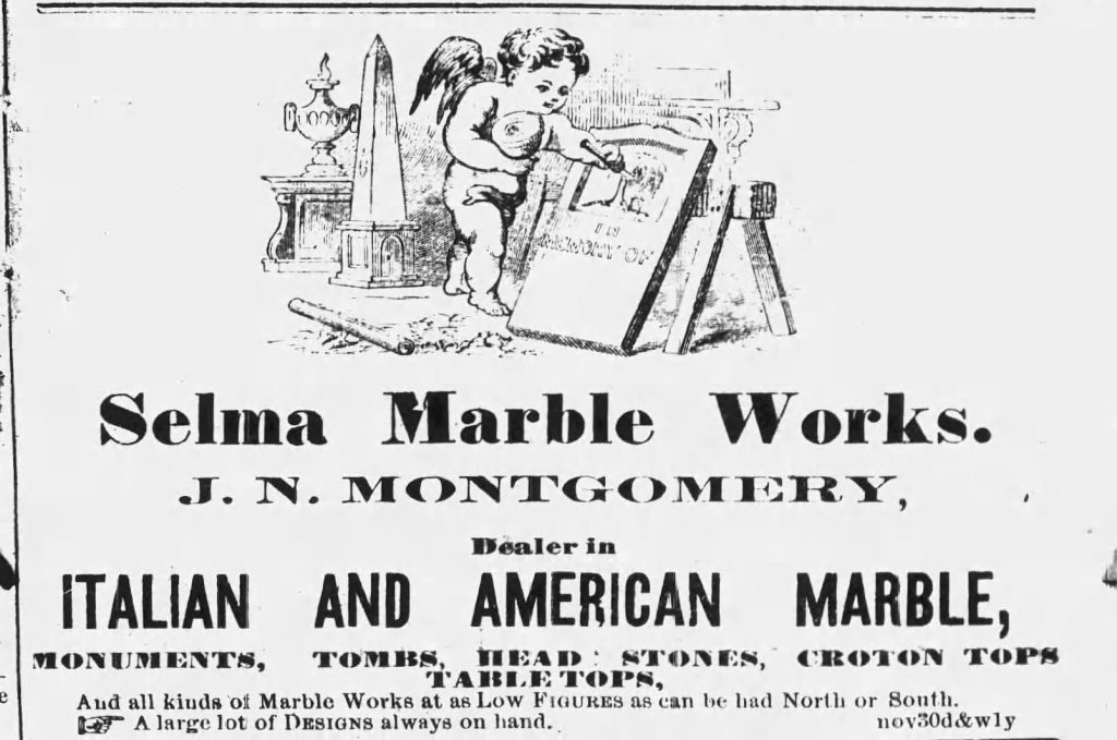 Montgomery, Carver, Advertisement