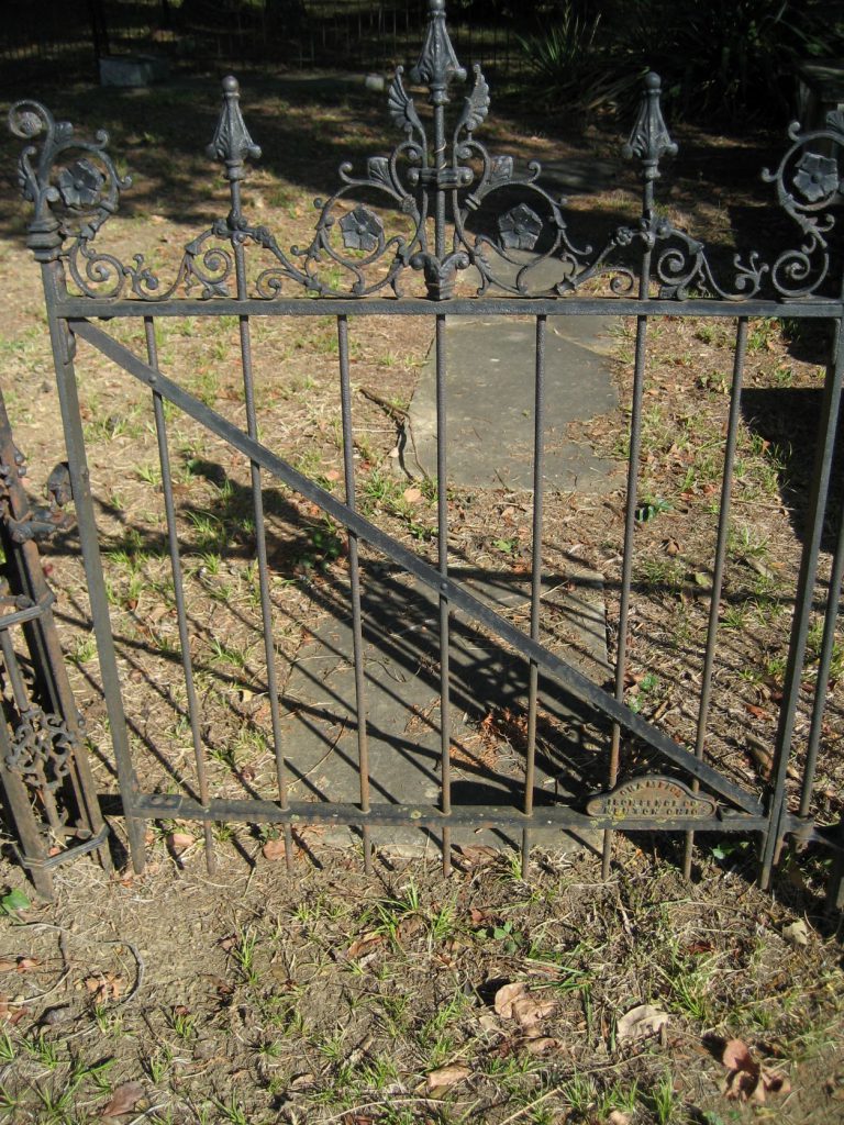 fence, gate, cast iron