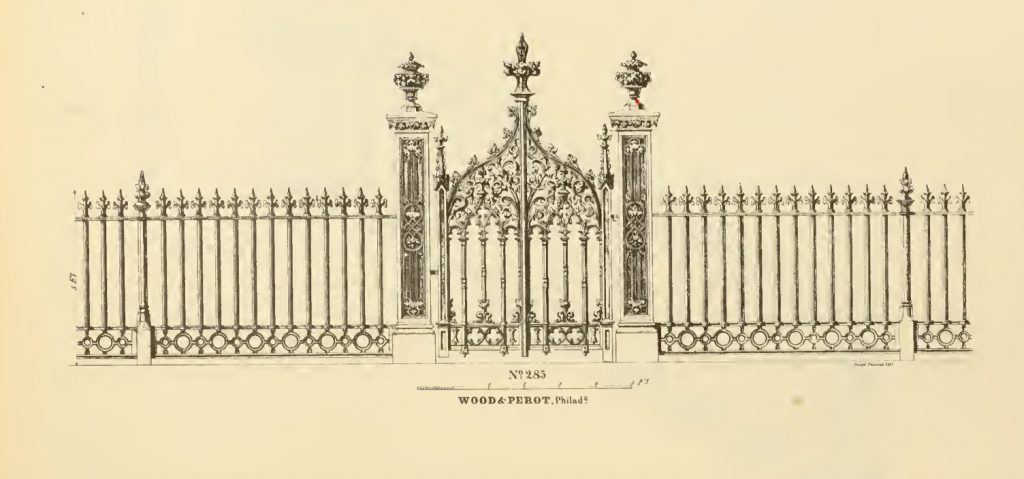 Gate, Fence, Robert Wood, Wood & Perot