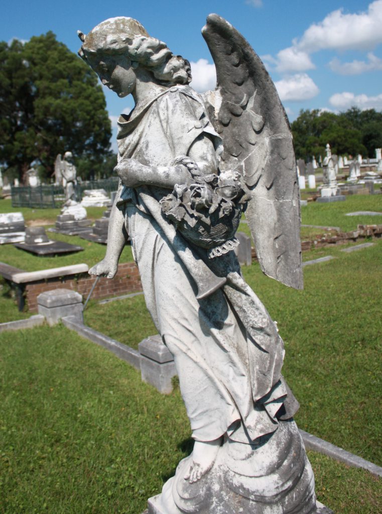 Angel with Flower Basket