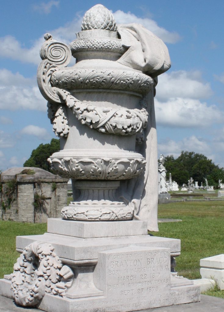 Garland Draping an Urn