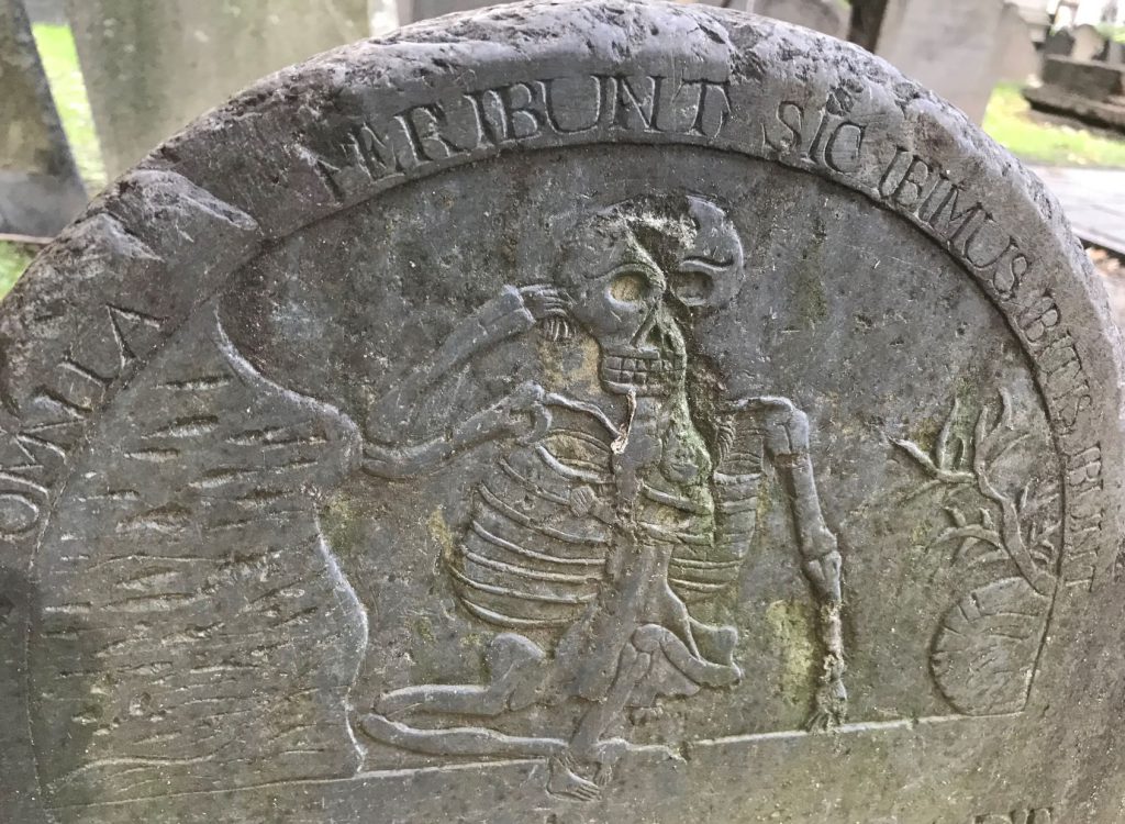 Skeleton Kings Chapel Burial Ground