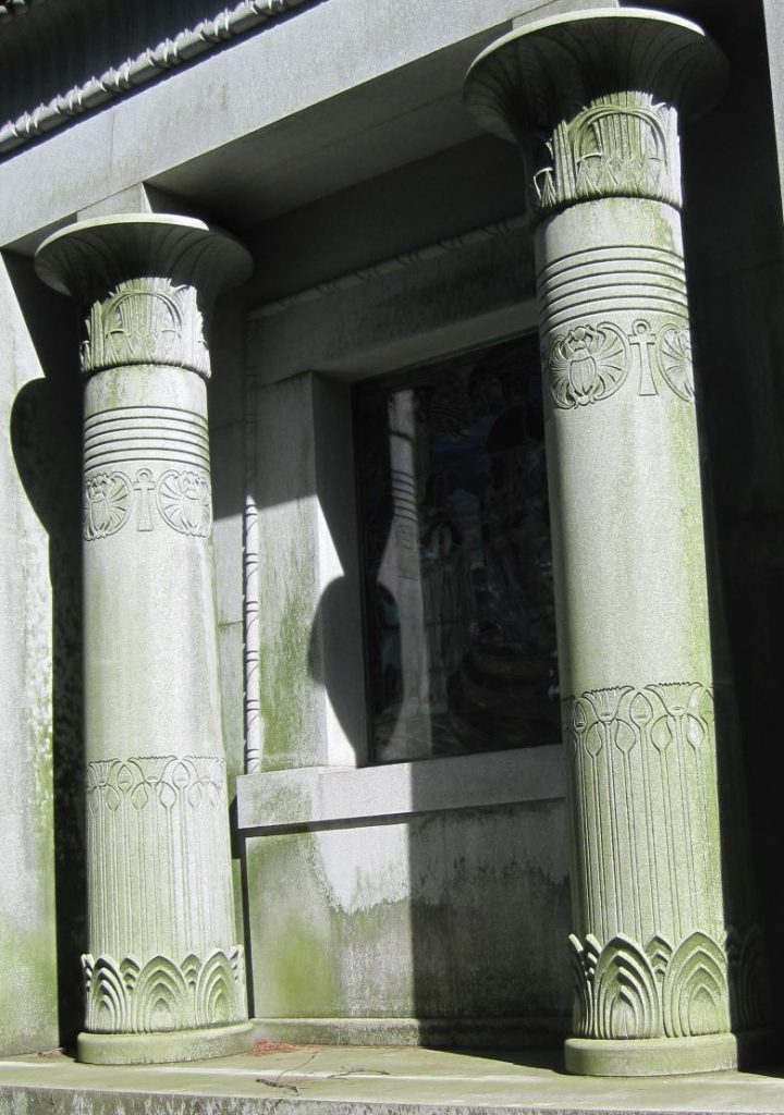 Egyptian Columns, lotus, scarab, papyrus
