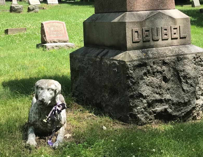 Dog, Highland Cemetery