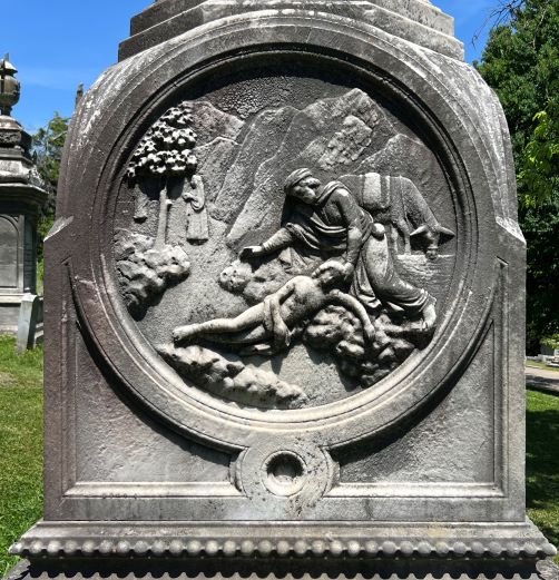 Good Samaritan, Tombstone, Grave