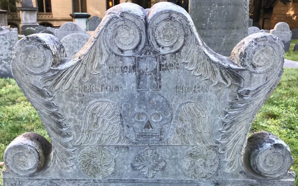Joseph Tapping, d. 18, King's Chapel Burying Ground, Boston, Massachusetts