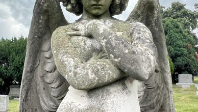 Italian Angel Green-Wood Cemetery, New York