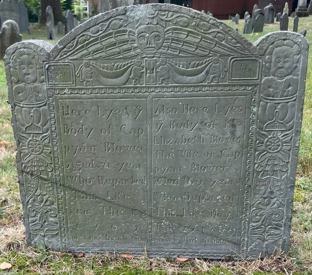 Imps, Blower, Old Burying Ground, Cambridge, Massachusetts