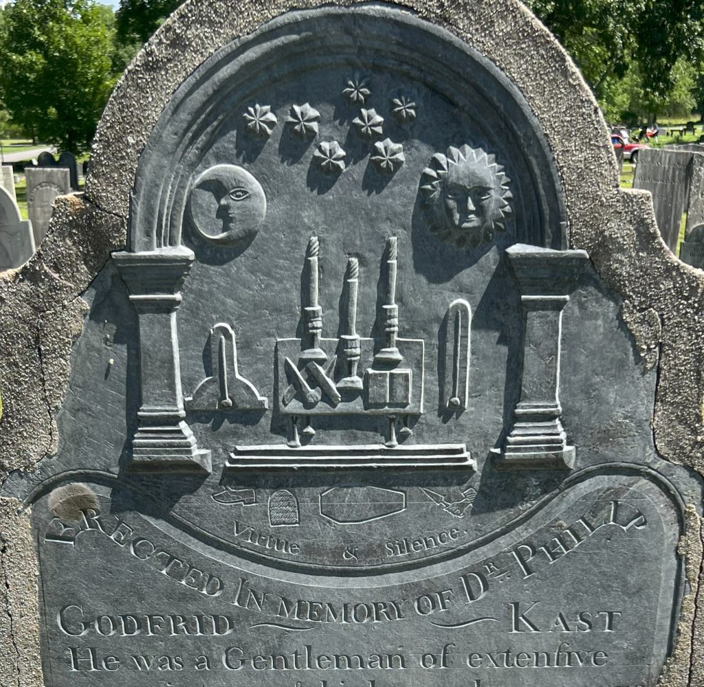 Masonic Imagery Forest Hill Cemetery, East Derry, New Hampshire