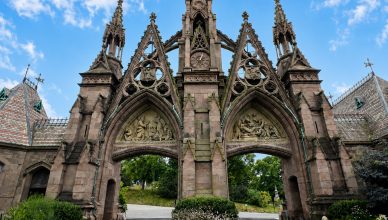 Front Gate, Green-Wood Cemetery, New York