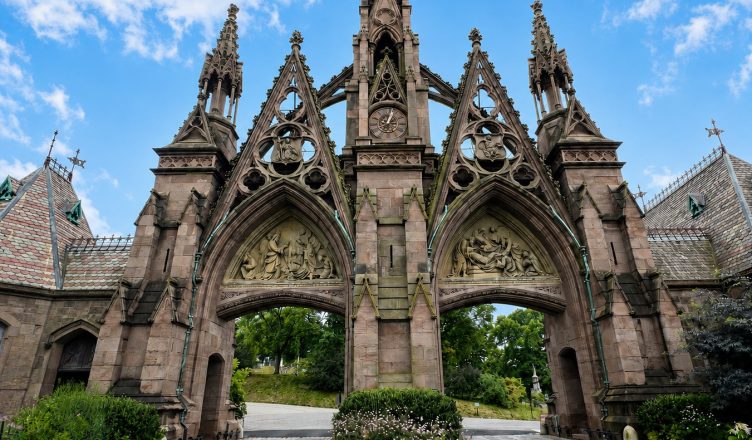 Front Gate, Green-Wood Cemetery, New York