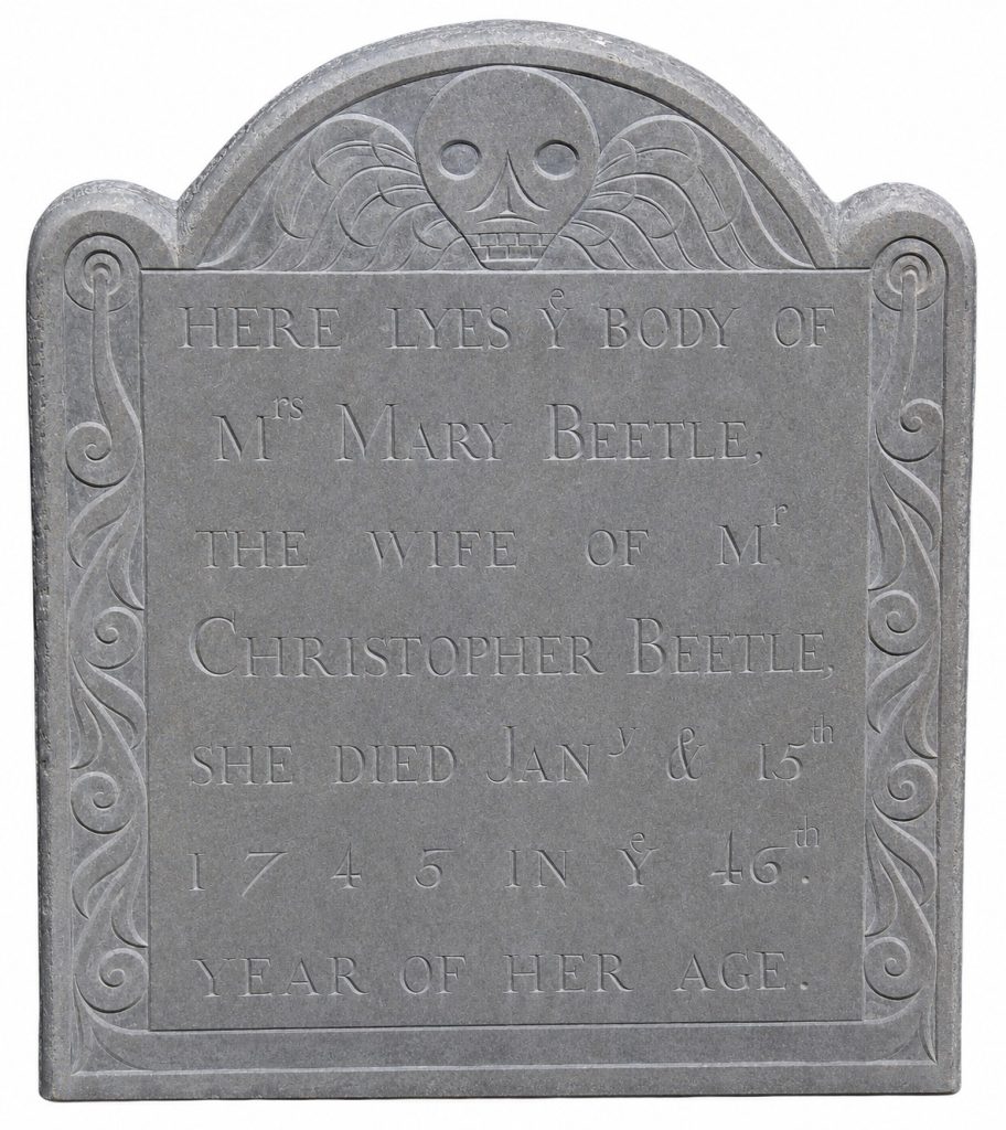 Mary Norton Beetle, 1746, Carver Fosters