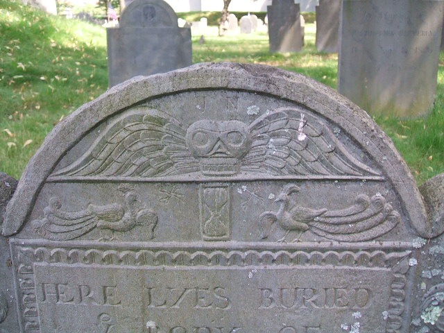 JN, John Cleverly, Hancock Cemetery, Quincy, Massachusetts