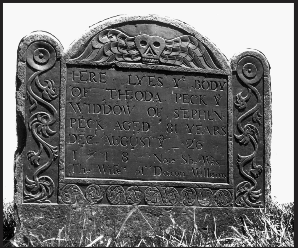 Theoda Peck, 1718, Roxbury, Fosters of Dorchester