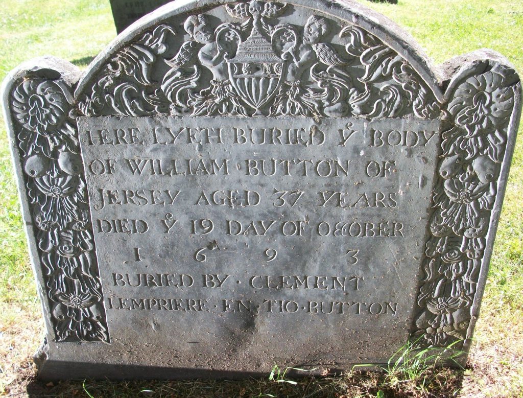 William Button, Portsmouth, NH, Carver JN